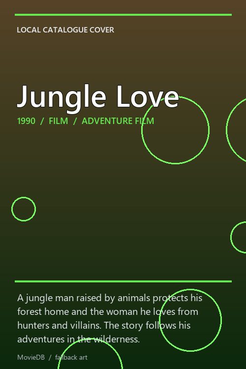Jungle Love poster