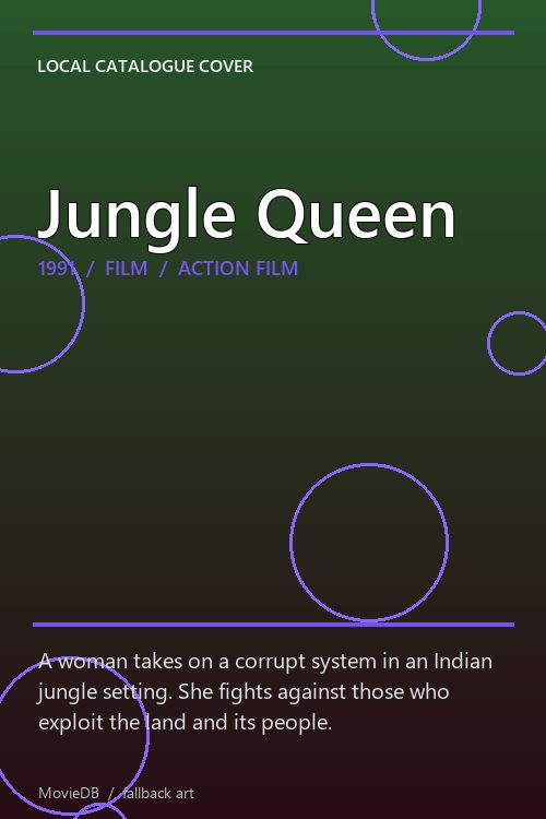 Jungle Queen poster