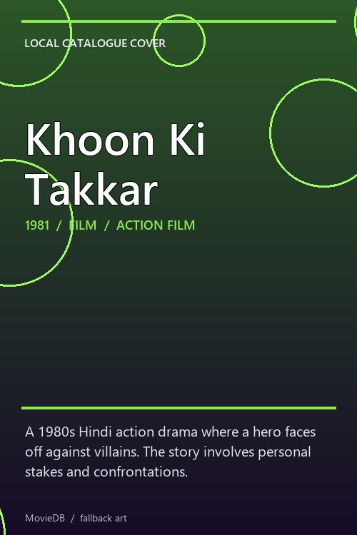 Khoon Ki Takkar poster
