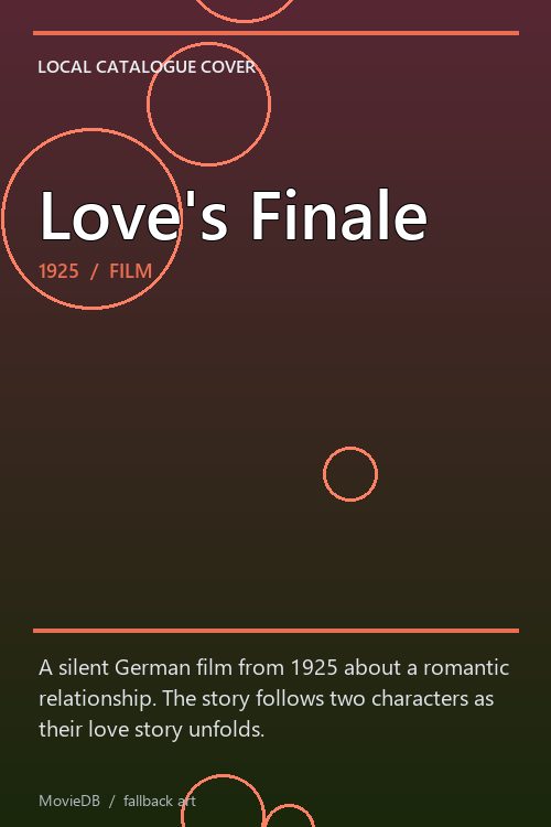 Love's Finale poster