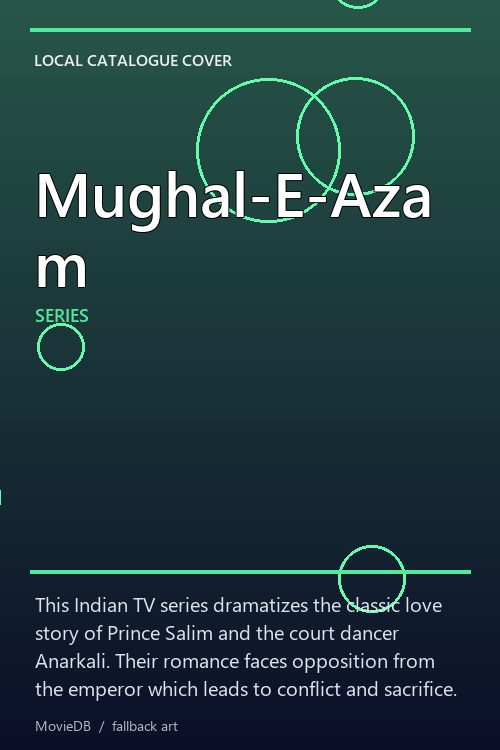 Mughal-E-Azam poster
