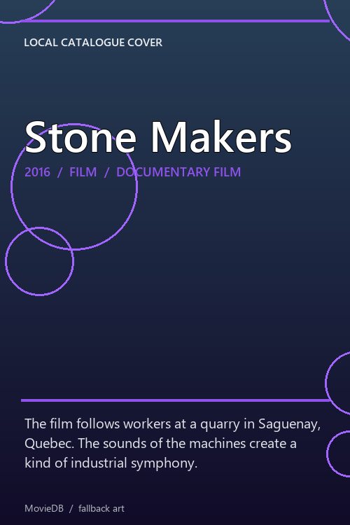Stone Makers poster