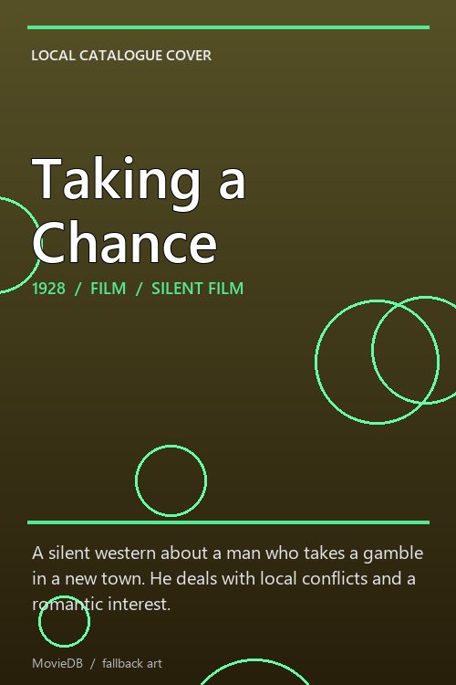 Taking a Chance poster