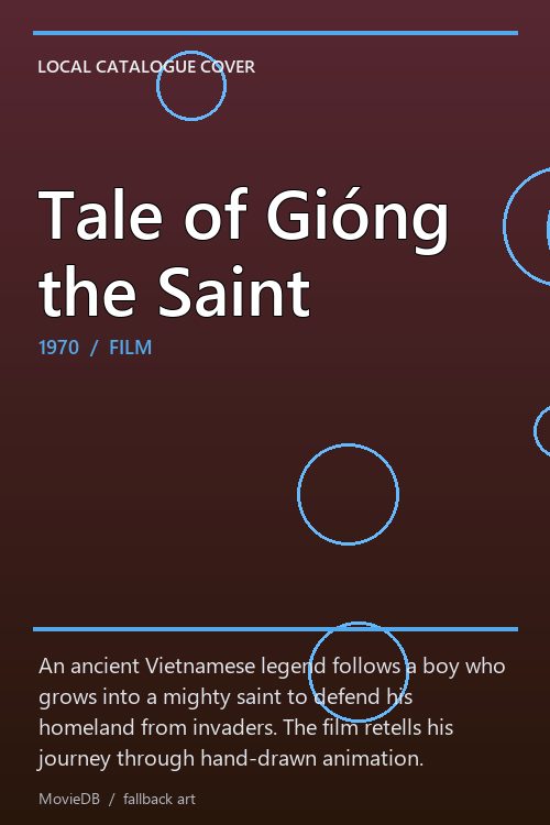 Tale of Gióng the Saint poster