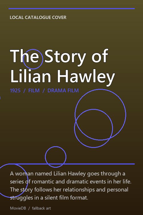 The Story of Lilian Hawley poster