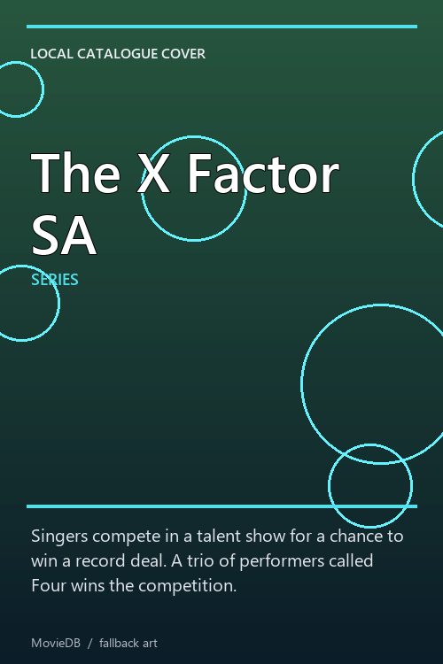 The X Factor SA poster