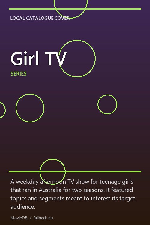 Girl TV poster