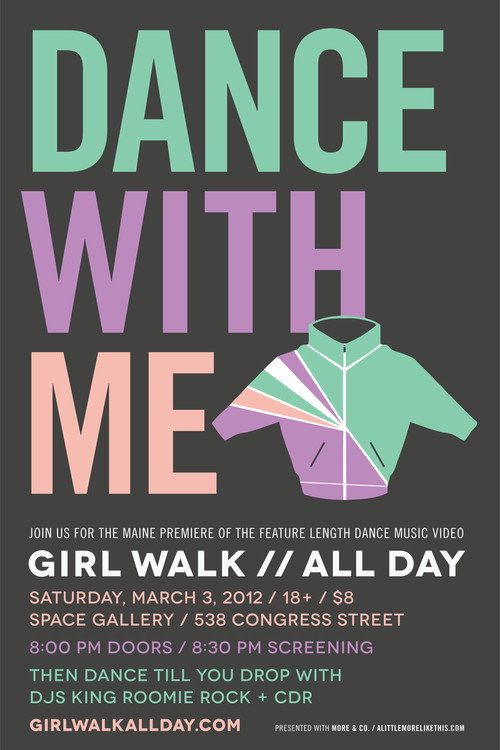 Girl Walk//All Day poster