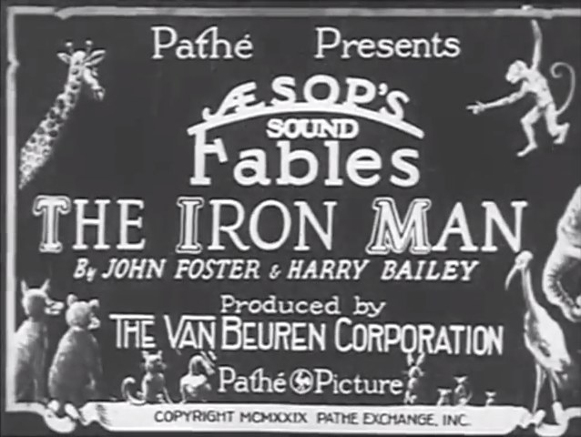 The Iron Man poster
