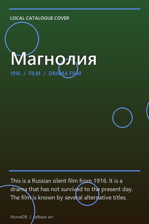 Магнолия poster
