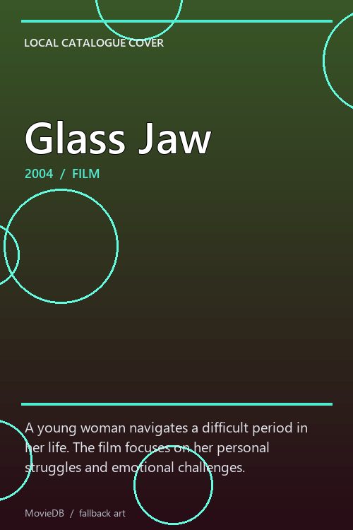 Glass Jaw poster