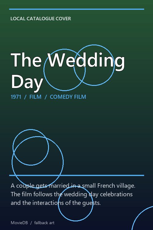 The Wedding Day poster
