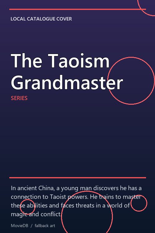 The Taoism Grandmaster poster
