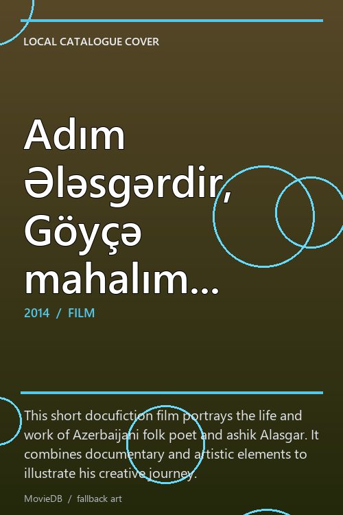 Adım Ələsgərdir, Göyçə mahalım... poster