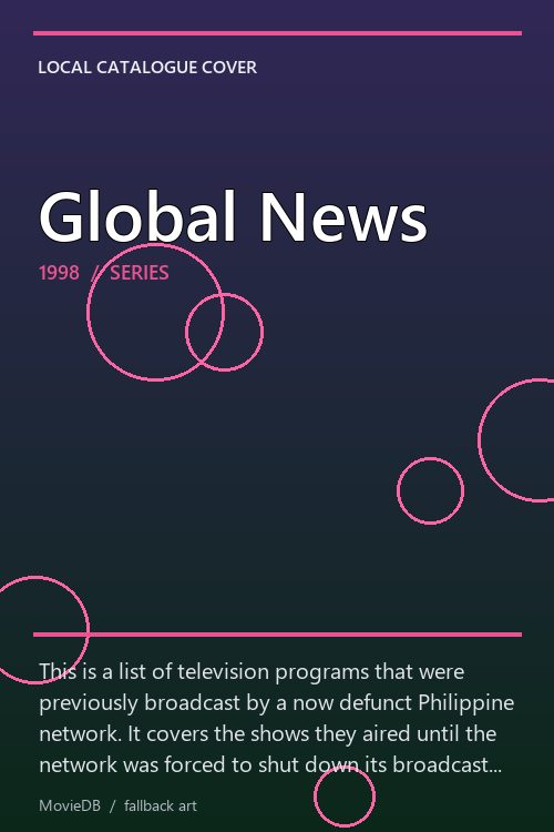Global News poster