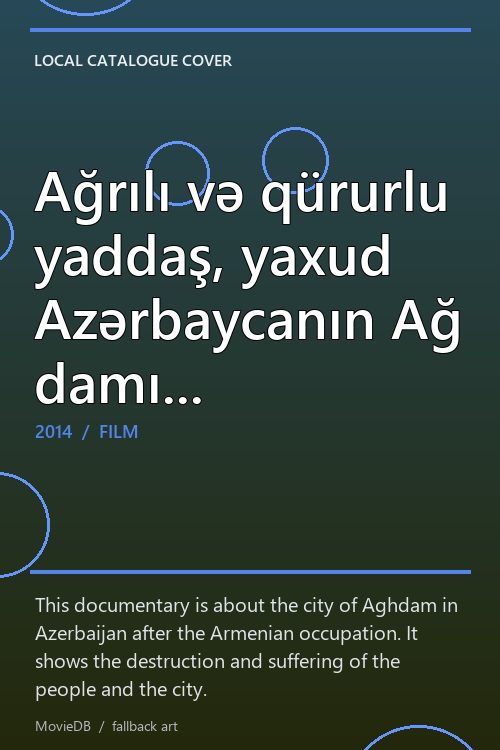 Ağrılı və qürurlu yaddaş, yaxud Azərbaycanın Ağ damı... poster