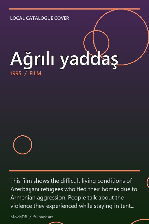 Ağrılı yaddaş poster