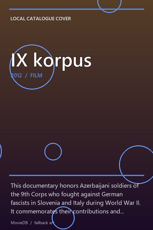 IX korpus poster