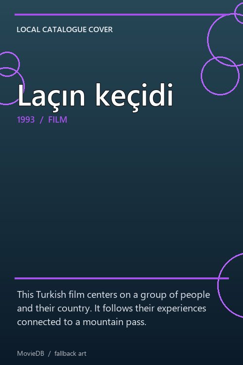 Laçın keçidi poster