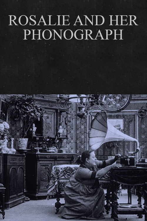 Rosalie et son phonographe poster