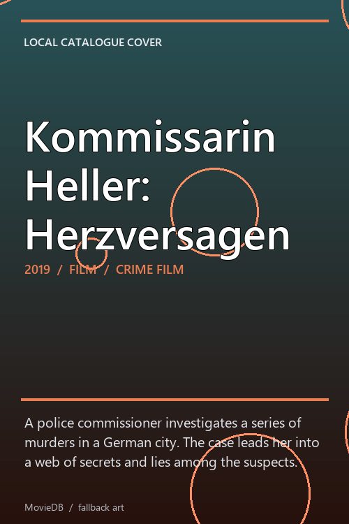 Kommissarin Heller: Herzversagen poster