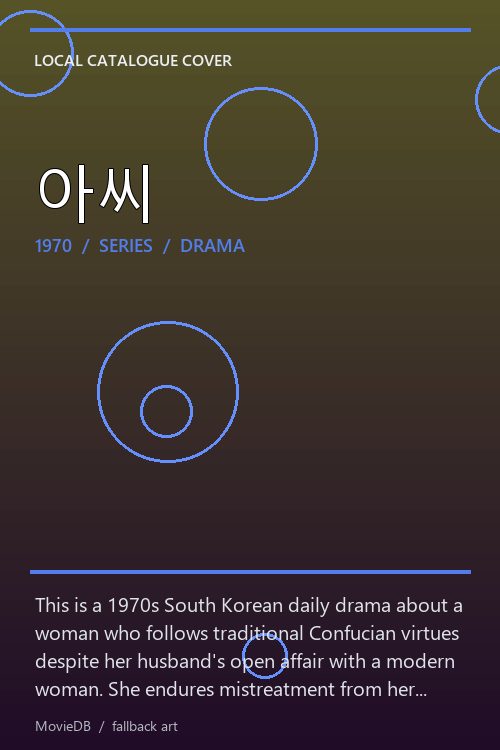 아씨 poster