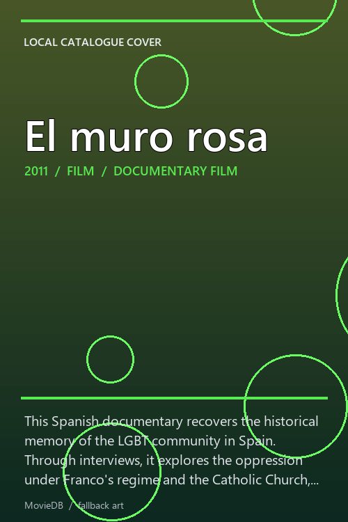 El muro rosa poster