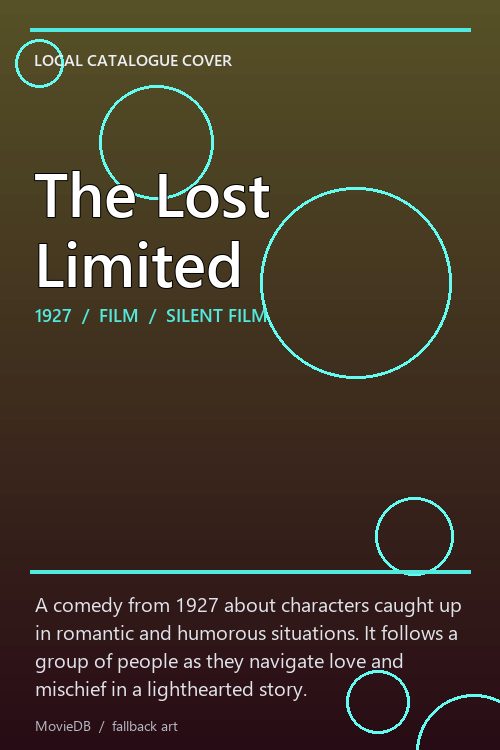 The Lost Limited poster