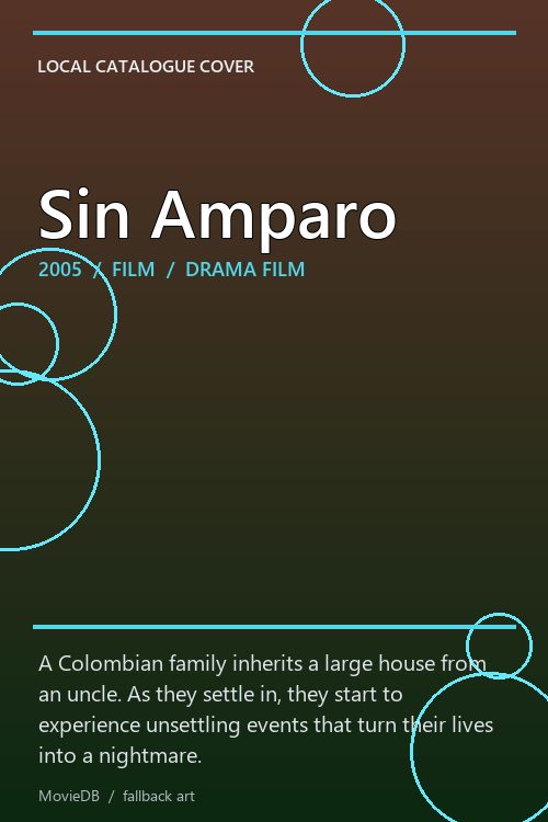 Sin Amparo poster