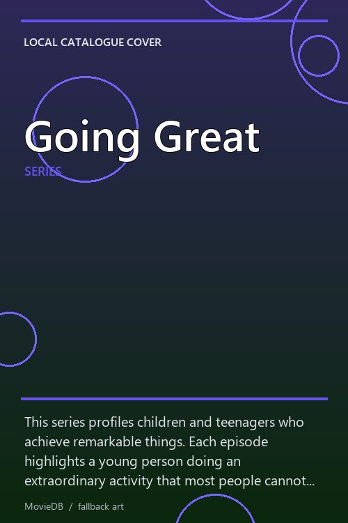Going Great poster
