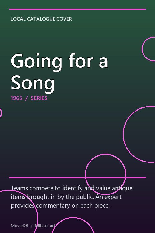Going for a Song poster