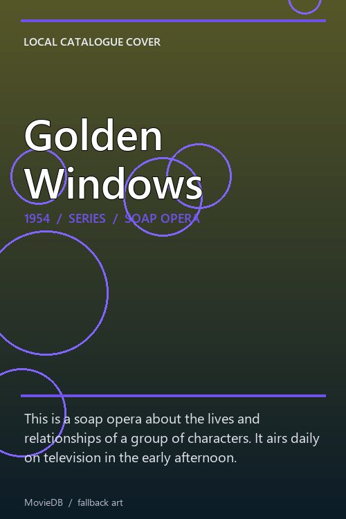 Golden Windows poster