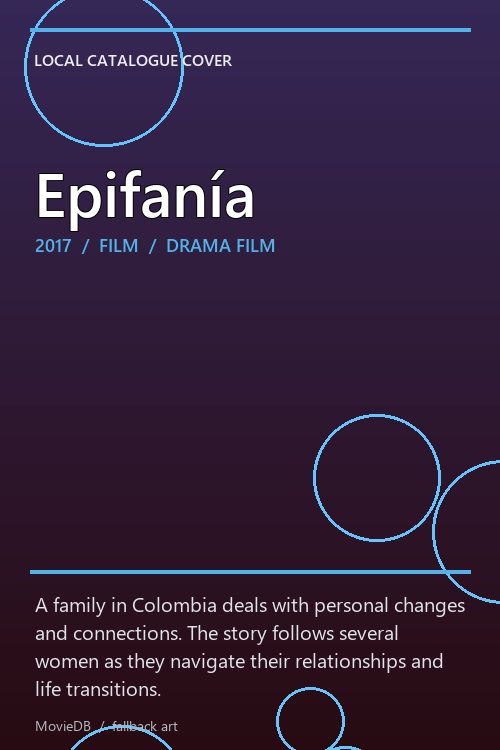 Epifanía poster
