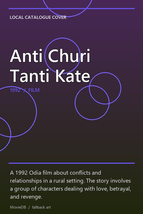 Anti Churi Tanti Kate poster