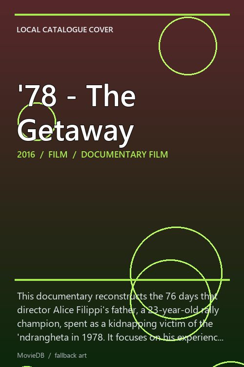 '78 - The Getaway poster