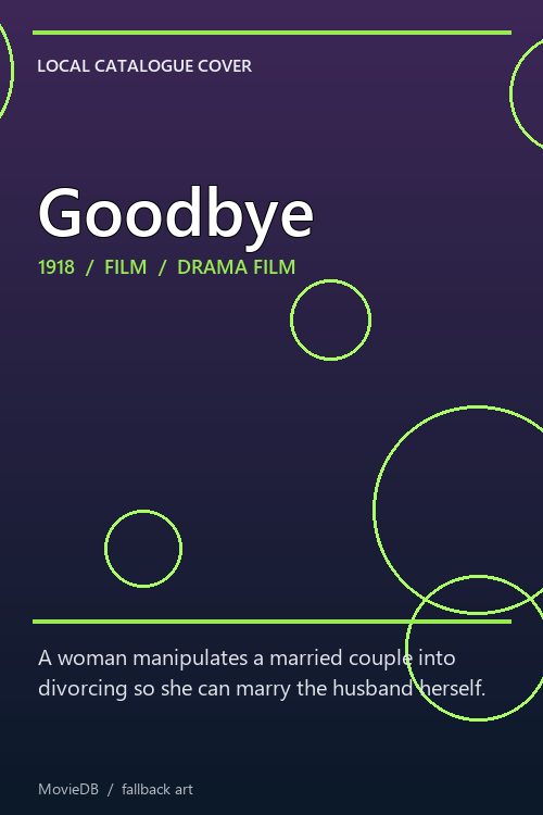 Goodbye poster
