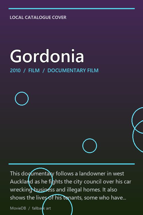 Gordonia poster