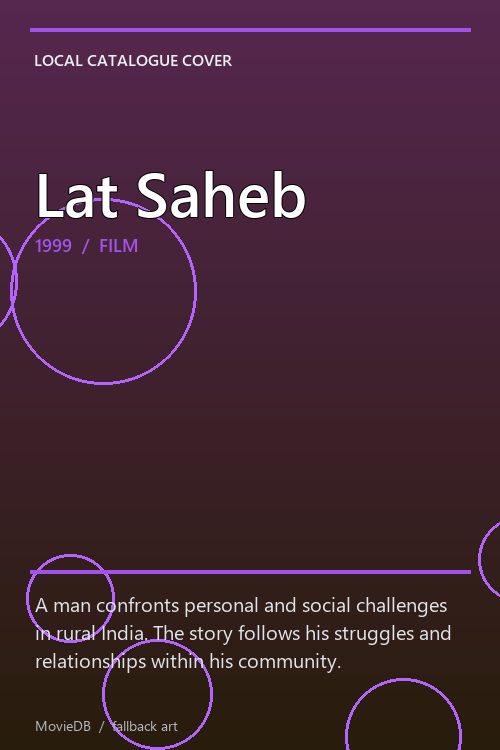 Lat Saheb poster