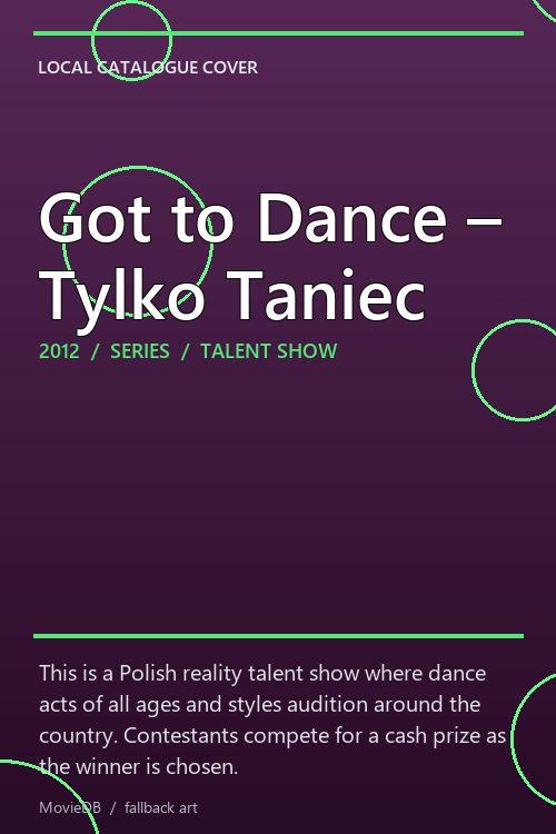 Got to Dance – Tylko Taniec poster
