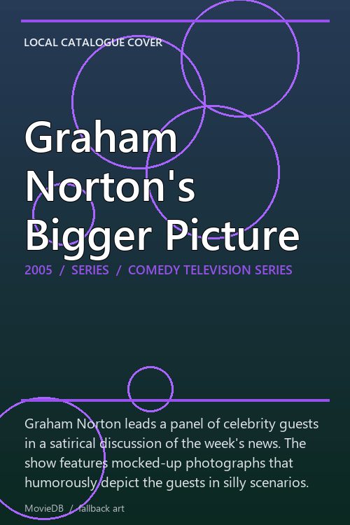Graham Norton's Bigger Picture poster