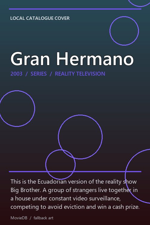 Gran Hermano poster