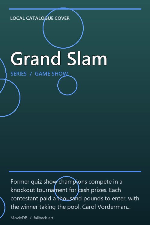 Grand Slam poster