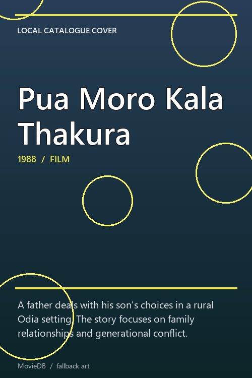 Pua Moro Kala Thakura poster