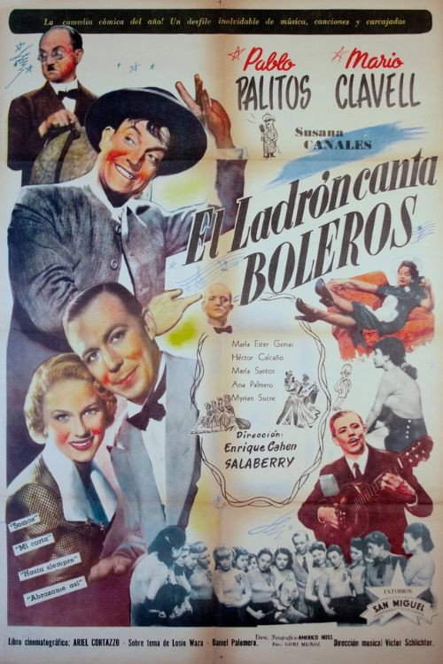 El Ladrón canta boleros poster