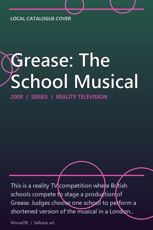 Grease: The School Musical poster