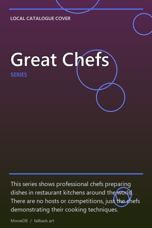 Great Chefs poster