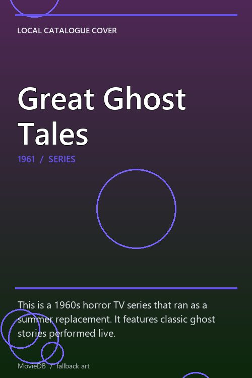 Great Ghost Tales poster