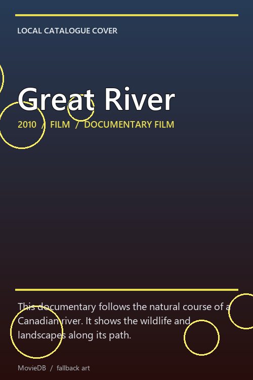 Great River poster