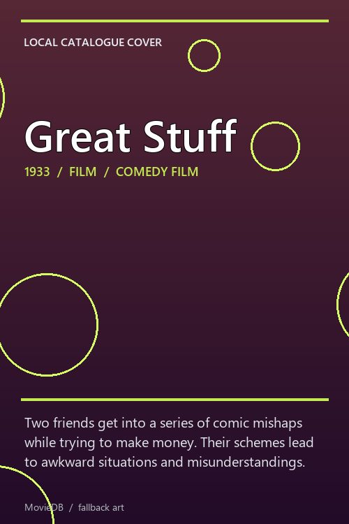 Great Stuff poster