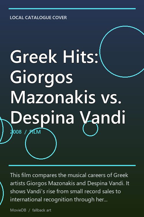 Greek Hits: Giorgos Mazonakis vs. Despina Vandi poster